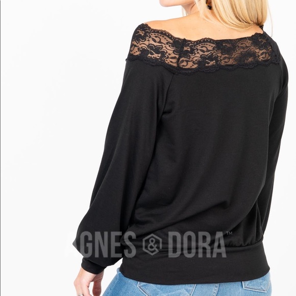 Off Shoulder Black - Picture 2 of 4